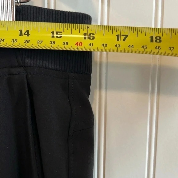 Athleta Lounge Pants Wide Leg Drawstring Black Comfy Casual Size Unknown - Picture 13 of 14